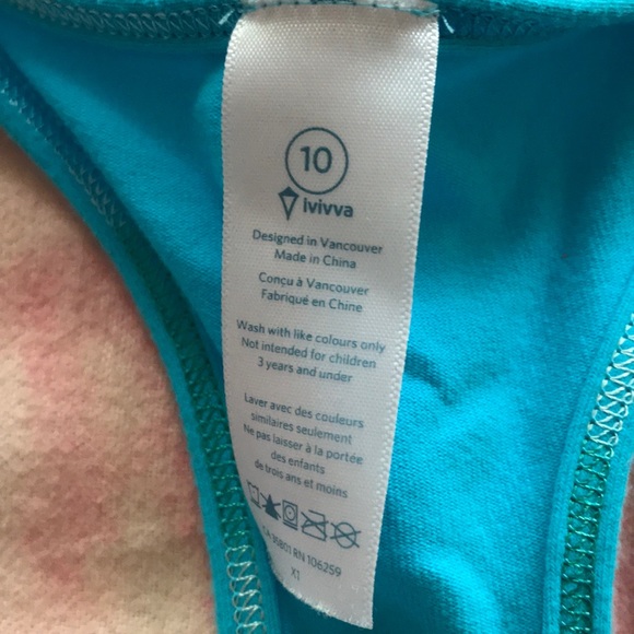 Ivivva Athletic Tank Top - Picture 2 of 3
